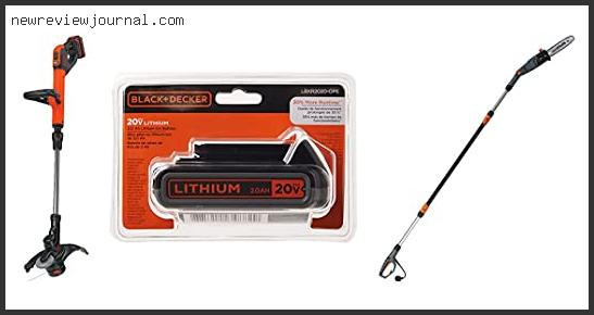 Buying Guide For Best Battery Powered Outdoor Tools Reviews For You