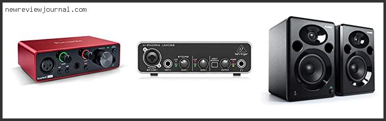 Buying Guide For Best Budget Audio Interface For Home Recording With Buying Guide