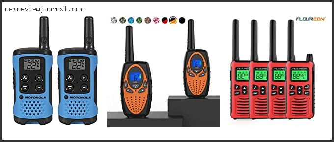 Top 10 Best Walkie Talkies For Hiking Reviews With Products List