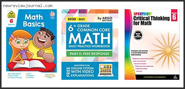Deals For Best Math Workbooks For 6th Grade Based On Customer Ratings