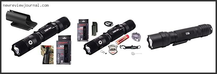 Best Rechargeable Flashlight For Police