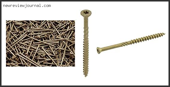 Deals For Best Screws For Treated Lumber – Available On Market