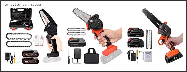 Top 10 Best Small Cordless Chainsaw With Expert Recommendation