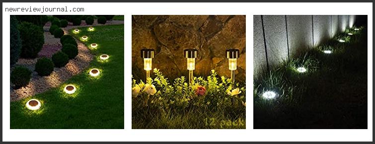 Top 10 Best Solar Powered Lawn Lights Based On Scores