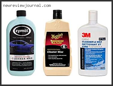 Best Car Wax And Cleaner