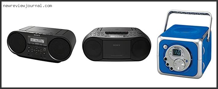 Best Portable Boombox With Cd Player