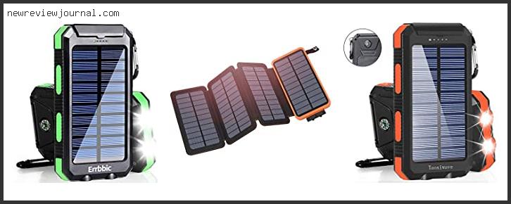 Top 10 Best Solar Charger For Mobile Phone Reviews For You