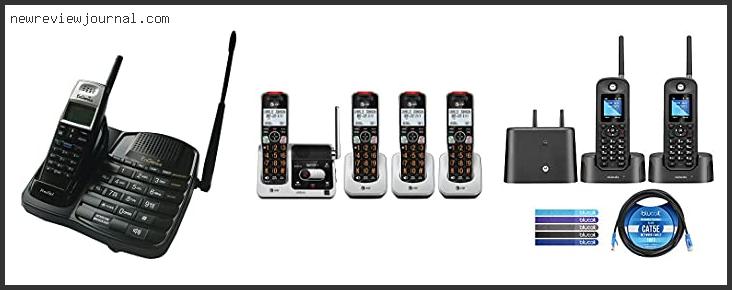 Buying Guide For Best Range Cordless Phone Reviews For You