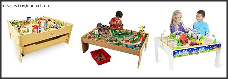 Top #10 Wooden Train Sets With Tables – To Buy Online