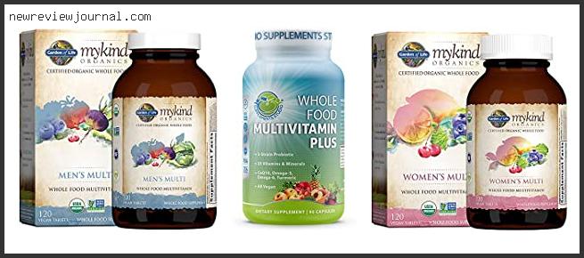 Best Organic Whole Food Multivitamin