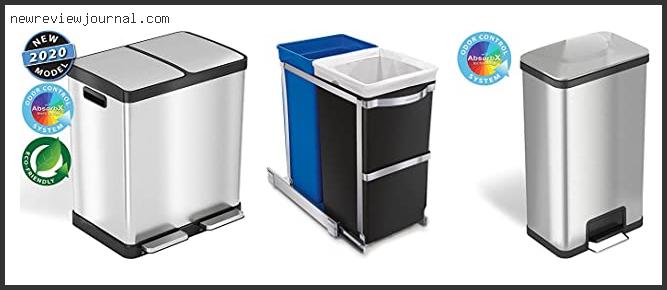 Best 26 Gallon Dual Compartment Trash Can Reviews With Scores