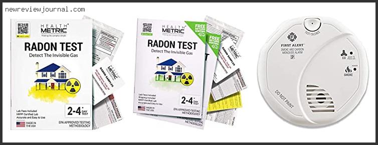 First Alert Radon Test Kit