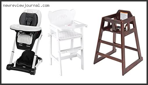 Wood High Chair For Babies