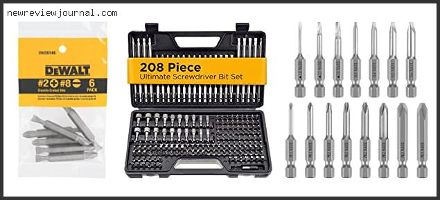 Top 10 Best Drill Screwdriver Bits Based On User Rating