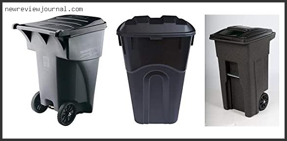 Top #10 Outdoor Garbage Cans With Wheels With Buying Guide