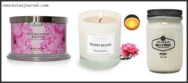 Best Peony Candle