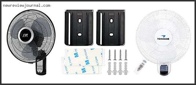 Buying Guide For Wall Mount Fans With Remote Reviews With Products List