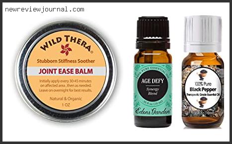 Best Essential Oils For Gout