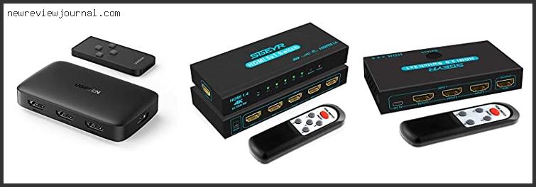 Buying Guide For Best Hdmi Switch With Remote With Buying Guide
