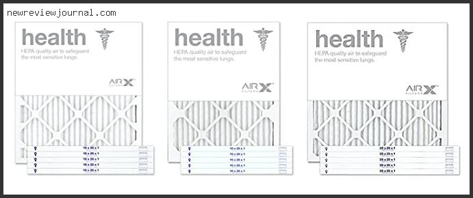Top #10 Airx Health 20x25x1 Merv 13 Pleated Air Filter Based On Customer Ratings