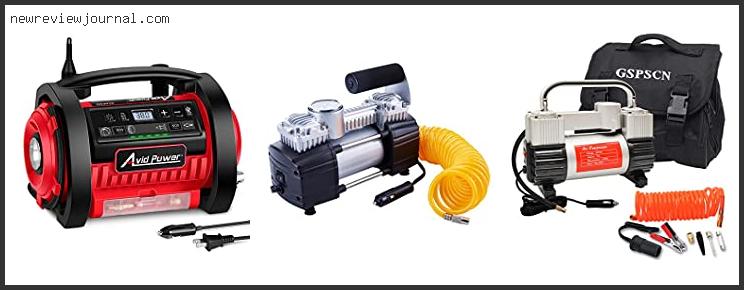 Best Deals For High Volume Portable Air Compressor Reviews With Products List