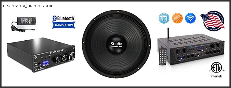 Best Component Speakers For Bass