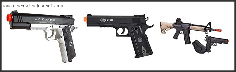 Top 10 Best Airsoft Pistol Based On User Rating