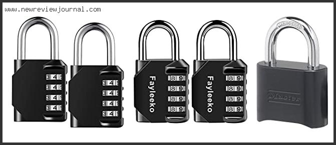 Top 10 Best Combination Lock With Buying Guide