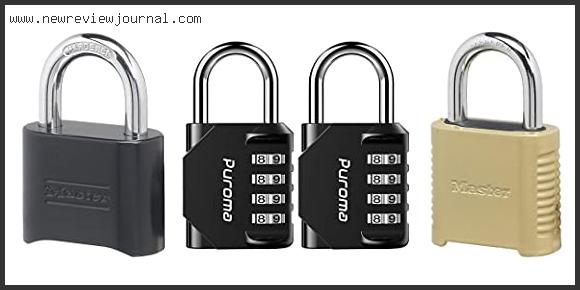 Best Combination Lock For Outdoors
