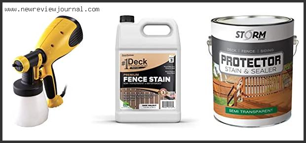 Best #10 – Stain And Sealer For Fence – To Buy Online