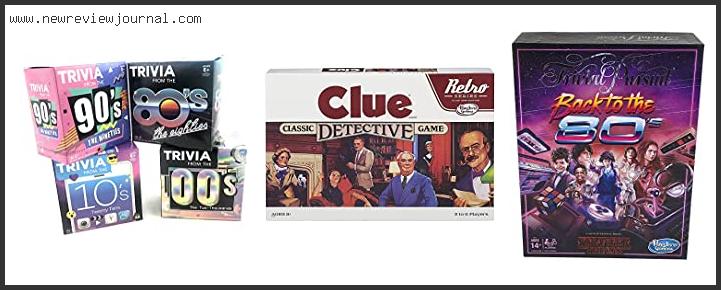 Top #10 Board Games From The 80s Based On Customer Ratings