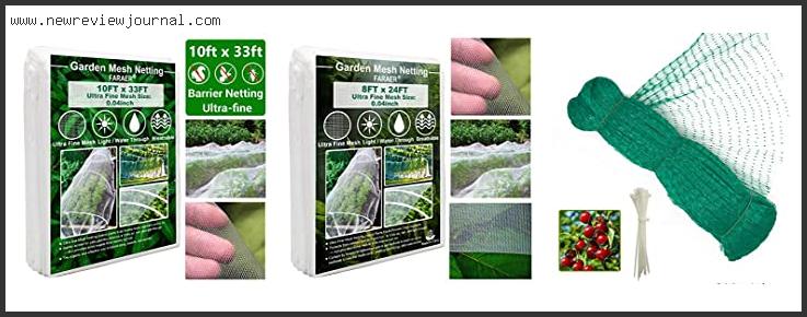 Best #10 – Garden Netting Reviews With Scores