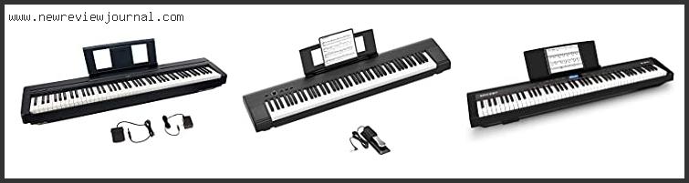 10 Best Portable Digital Piano Weighted Keys Reviews For You