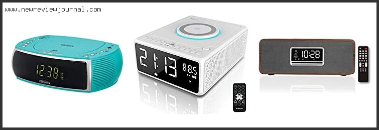 Best #10 – Clock Radio Cd Player Reviews With Products List