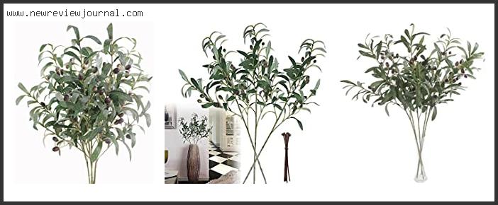 Top Best Faux Olive Branches Reviews With Scores