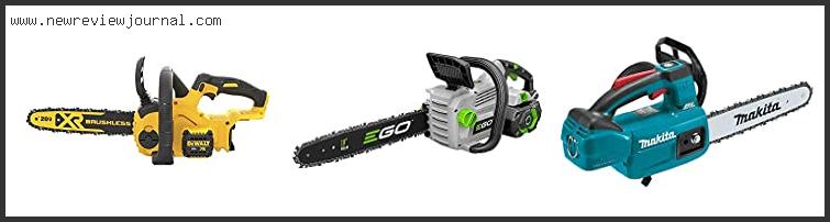 Top 10 Lightweight Professional Chainsaw Reviews With Scores