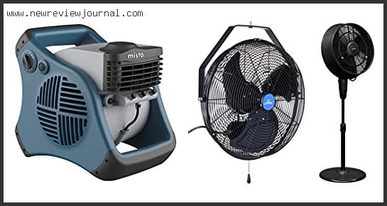 Rated Outdoor Misting Fan