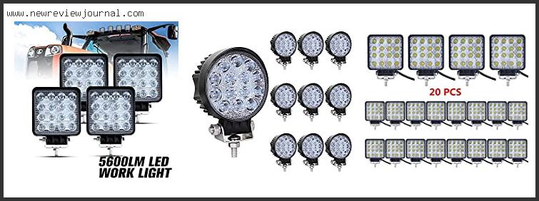 Top #10 Led Work Lights For Tractors – Available On Market