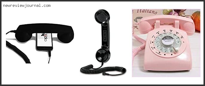 Old Style Handset For Cell Phone