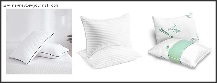 Top 10 Bed Pillows For Sleeping Reviews With Scores