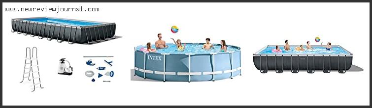 Largest Intex Above Ground Pool