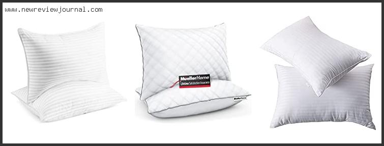 Top #10 Bed Pillows Based On Customer Ratings