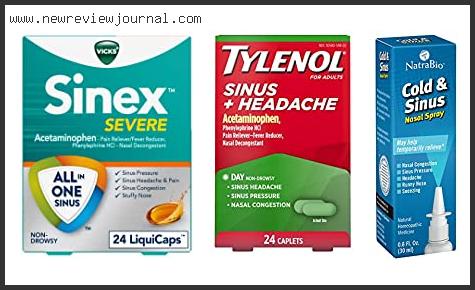 Top #10 Otc For Sinus Pressure And Headache Based On Scores