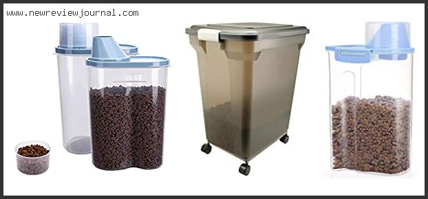 Top 10 Cat Food Storage Container Based On Scores