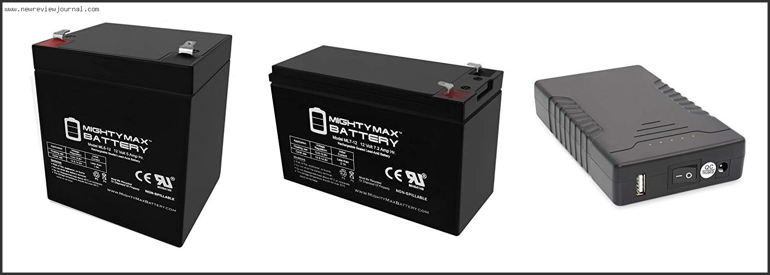 Top 10 Best Rechargeable 12v Batteries – Available On Market