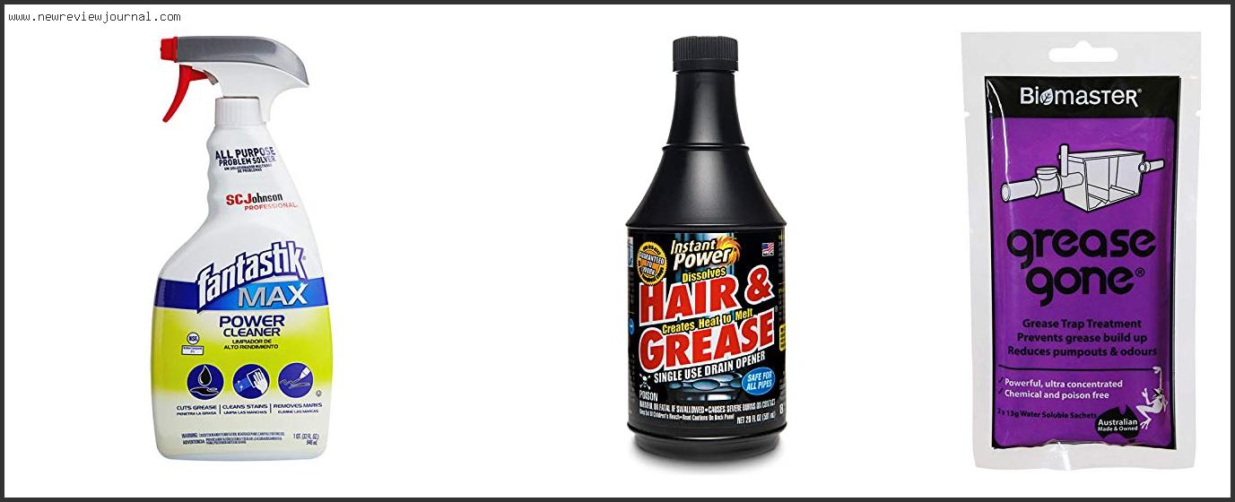 Top 10 Best Grease Cleaner With Expert Recommendation