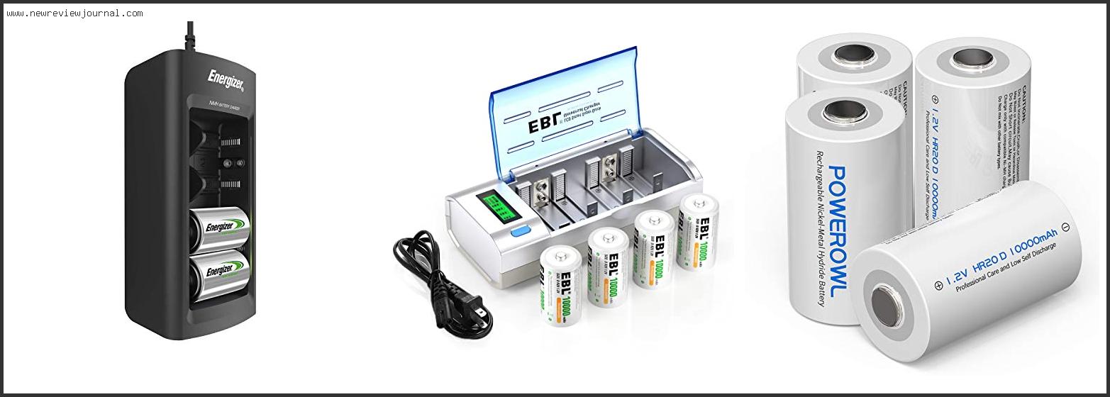 Top 10 Best Rechargeable D Batteries – Available On Market