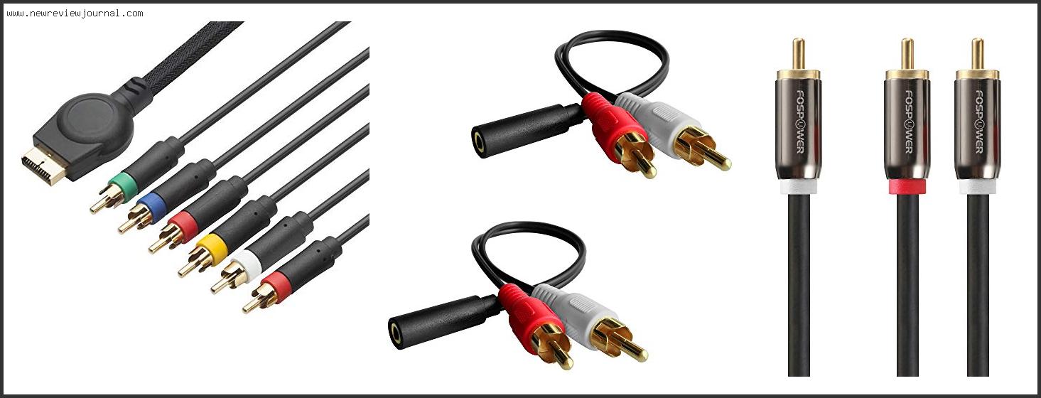 Top 10 Best Budget Rca Cables Reviews For You