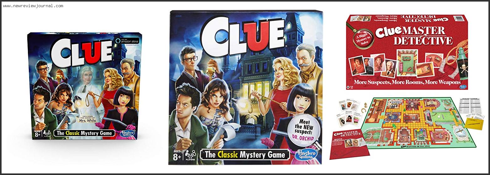 Top 10 Best Clue Game With Expert Recommendation
