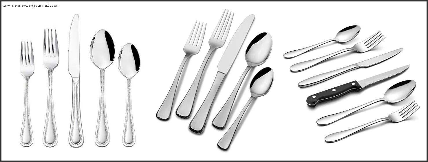 Top 10 Best Rated Stainless Steel Flatware Reviews With Scores